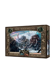 CMON Juego de Mesa Canción de Hielo y Fuego: Mamuts de Guerra - Juego de Miniaturas con 2 Figuras, Título CHYF, Idioma Español