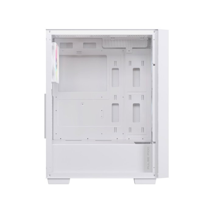 Einarex P100 RGB Caja ATX Semitorre Blanca 3 Ventiladores EXCS-PL-100R-W