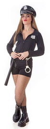 Disfraz para Adultos Policía Sexy (4 Piezas)