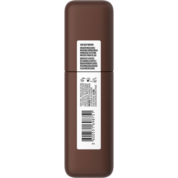 Maybelline Superfluff Máscara para Cejas #260-Deep Brown 5 ml