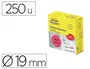 Avery Smile Triste Rojo Etiquetas Adhesivas Permanentes 19mm Rollo 250 Unidades