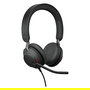 Jabra Evolve2 40 SE - Auriculares Diadema Supraaurales USB-C, Negro, 20-20000 Hz, 188 g, Optimizado para UC, Cable Extendido, para Llamadas y Música