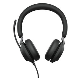 Jabra Evolve2 40 SE - Auriculares Diadema Supraaurales USB-C, Negro, 20-20000 Hz, 188 g, Optimizado para UC, Cable Extendido, para Llamadas y Música