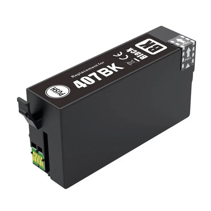 Epson Tinta Compatible Negro - Reemplaza C13T07U140 para WF-4745, WF-4745DTWF, 4745, 4745DTWF