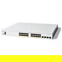 Cisco CATALYST 1200 24-PORT GE FULL Switch Gestionado L2/L3 con 24 Puertos Gigabit Ethernet y 4 Puertos SFP+