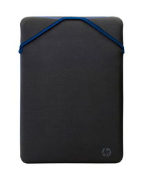 HP Funda Protectora Reversible para Portátil de 15.6 Pulgadas, Azul, Material de Neopreno Duradero