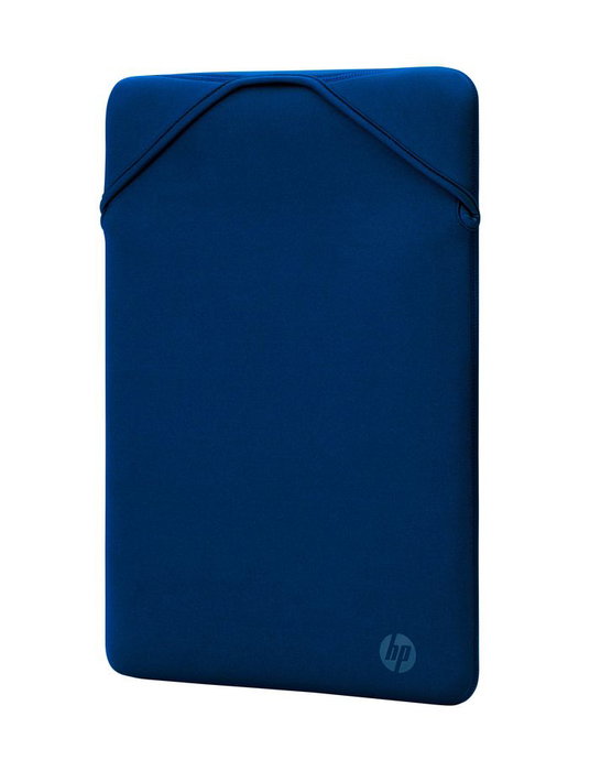 HP Funda Protectora Reversible para Portátil de 15.6 Pulgadas, Azul, Material de Neopreno Duradero