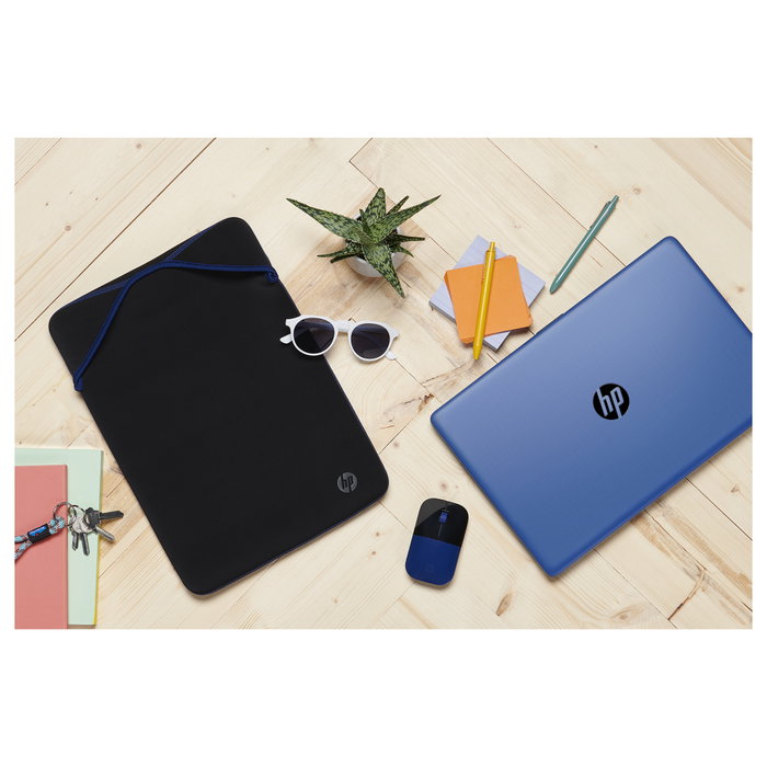 HP Funda Protectora Reversible para Portátil de 15,6 Pulgadas - Negro/Azul HP Funda Protectora Reversible para Portátil de 15,6 Pulgadas - Negro/Azul