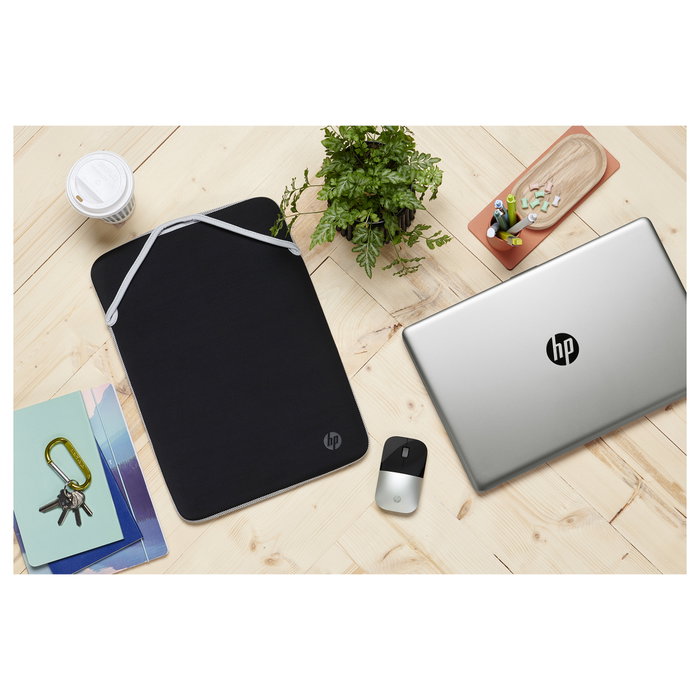 HP Funda Protectora Reversible para Portátil de 15,6 Pulgadas - Negro/Azul HP Funda Protectora Reversible para Portátil de 15,6 Pulgadas - Negro/Azul