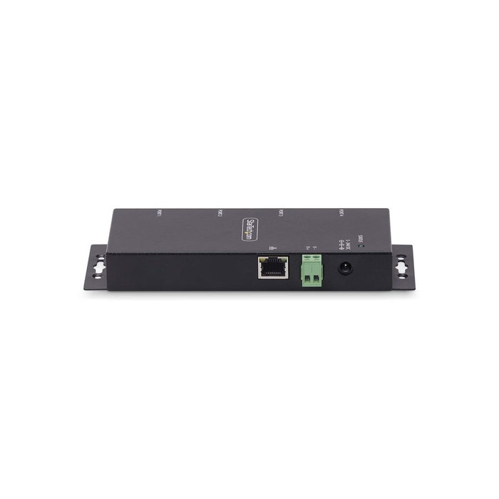 StarTech i43 Serial Ethernet Convertidor RS-232 RJ-45 Repetidor y Aislador Negro