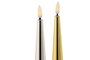 DKD Home Decor Surtido de Velas LED PVC 5,5x5,5x38,5 cm Dorado y Plateado