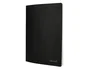 Liderpapel Libreta tapa negra A4 80 hojas cuadro 5mm con doble margen