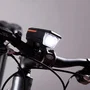 Luz Delantera Bicicleta LED 2 Niveles Sensor Batería USB Anti Deslumbramiento