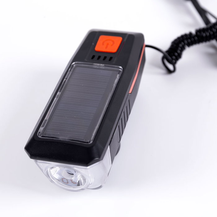 Luz Delantera Bicicleta LED Recargable USB 45 Lux 3 Niveles Sensor Anti Deslumbramiento Luz Delantera Bicicleta LED Recargable USB 45 Lux 3 Niveles Sensor Anti Deslumbramiento