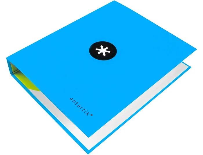 Antartik Carpeta 4 Anillas 40mm Mixtas A4 Forrada Color Azul Antartik Carpeta 4 Anillas 40mm Mixtas A4 Forrada Color Azul