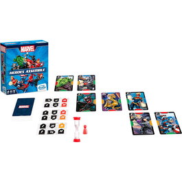 SHUFFLE Juego de Mesa Vengadores Avengers Marvel para 2-4 Jugadores +8 Años 25 Minutos