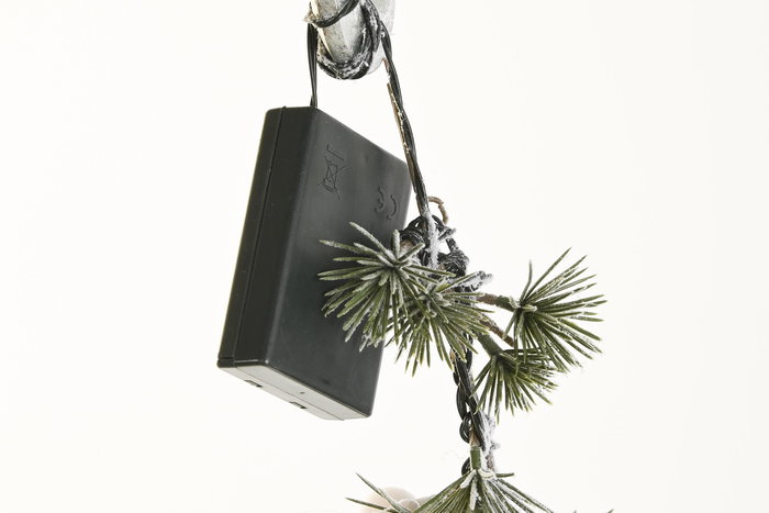 Guirnalda Navidad Alpina DKD Home Decor Verde 10 x 180 x 10 cm Guirnalda Navidad Alpina DKD Home Decor Verde 10 x 180 x 10 cm