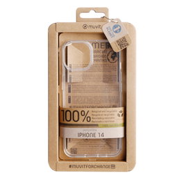 Muvit Funda Recycletek para Apple iPhone 14 Fabricada con Material Reciclado