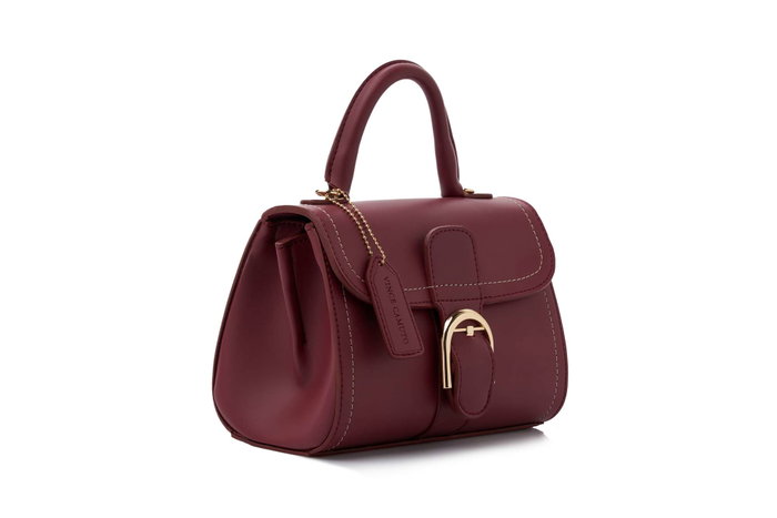 Vince Camuto Bolso Udine Claret Red Cuero de Polivinilo Burdeos 22x12.5x16.5cm