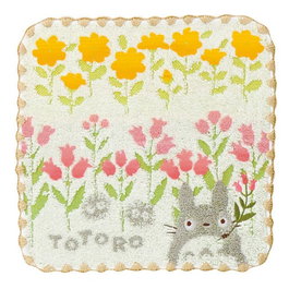 Mi vecino Totoro Mini Toalla Wild flowers 25 x 25 cm