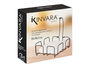 Kinvara Servilletero Acero Negro 19 cm x 7 cm x 19 cm (Set de 12)