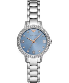 Armani AR11585 con esfera azul y correa gris