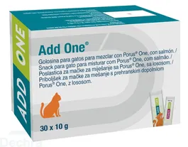 Dechra Add One Salmón 30x10gr Complemento Alimenticio Para Gatos Pasta Cremosa