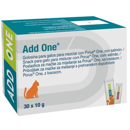 Dechra Add One Salmón 30x10gr Complemento Alimenticio Para Gatos Pasta Cremosa