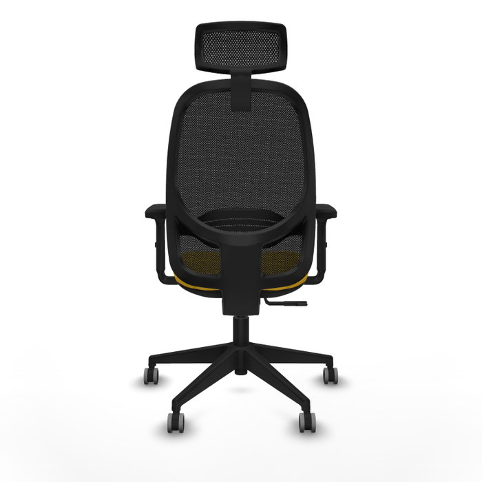 PIQUERAS Y CRESPO Silla de oficina Cilanco con mecanismo Sincro, Amarillo y Negro PIQUERAS Y CRESPO Silla de oficina Cilanco con mecanismo Sincro, Amarillo y Negro