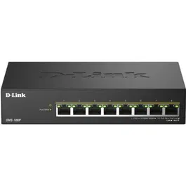 D-Link DMS-108P/E Switch 8 Puertos 2.5G Gigabit PoE (hasta 90W/puerto) 230W Presupuesto Total