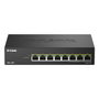 D-Link DMS-108P/E Switch 8 Puertos 2.5G Multi-Gigabit PoE++ Negro