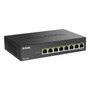 D-Link DMS-108P/E Switch 8 Puertos 2.5G Multi-Gigabit PoE++ Negro