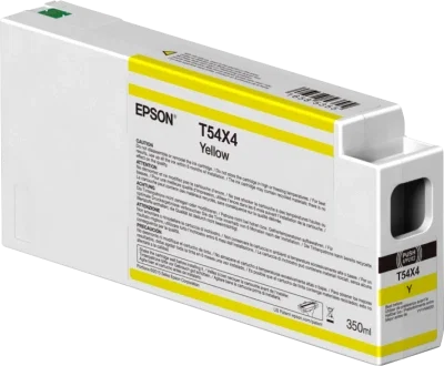 Epson T54X400 Cartucho de Tinta Amarillo 350 ml UltraChrome HDX/HD Epson T54X400 Cartucho de Tinta Amarillo 350 ml UltraChrome HDX/HD