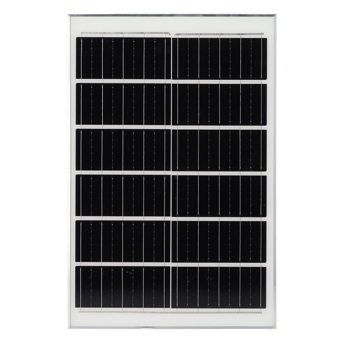 Farola LED Solar 100W 5000K con Panel 6V 25W y Batería 20Ah