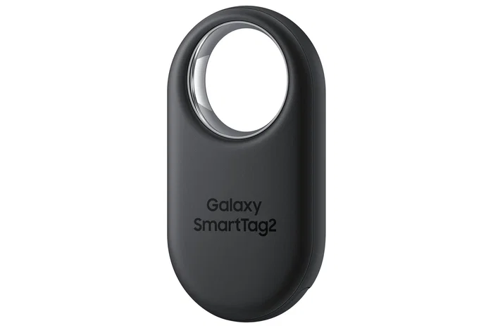 Samsung Galaxy SmartTag2 (2023) Localizador Bluetooth con IP67 Resistente Agua/Polvo, Batería 500 Días CR2032, NFC, Color Grafito - Modelo T5600