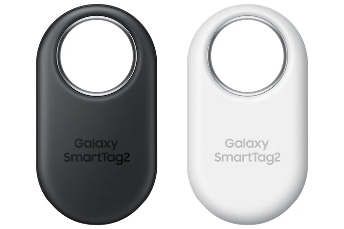 Samsung Galaxy SmartTag2 (2023) Localizador Bluetooth con IP67 Resistente Agua/Polvo, Batería 500 Días CR2032, NFC, Color Grafito - Modelo T5600