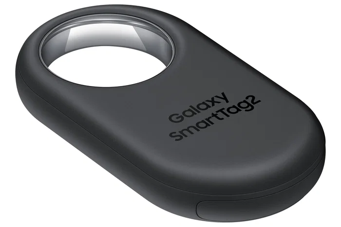 Samsung Galaxy SmartTag2 (2023) Localizador Bluetooth con IP67 Resistente Agua/Polvo, Batería 500 Días CR2032, NFC, Color Grafito - Modelo T5600