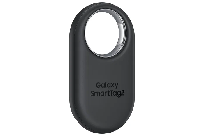 Samsung Galaxy SmartTag2 (2023) Localizador Bluetooth con IP67 Resistente Agua/Polvo, Batería 500 Días CR2032, NFC, Color Grafito - Modelo T5600