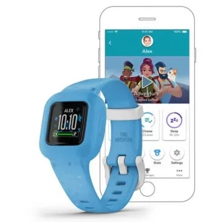 Pulsera Smartband Garmin Vívofit jr. 3/ Azul Estrellas