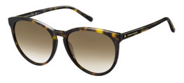 Tommy Hilfiger TH-1724-S-086-HA Gafas de sol Marrón Havana