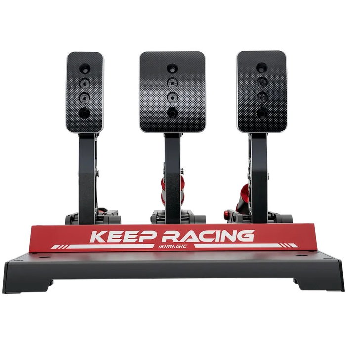Simagic P1000 Sistema de tres pedales con sensor de carga de 100 kg y Hall S303 Simagic P1000 Sistema de tres pedales con sensor de carga de 100 kg y Hall S303