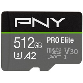 PNY CARD Micro XC Card 512GB Pro Elite retail