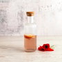 Quid Botella Mesa Vidrio Maison con Tapón, 1 L (12 Unidades)