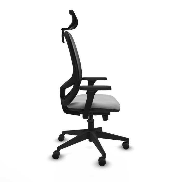 PIQUERAS Y CRESPO Silla de oficina Cilanco con mecanismo Sincro Gris claro y Negro PIQUERAS Y CRESPO Silla de oficina Cilanco con mecanismo Sincro Gris claro y Negro