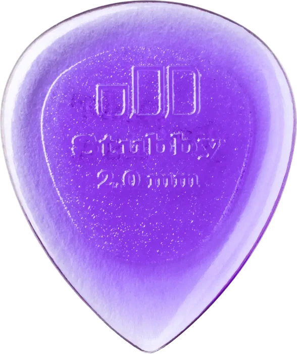 Dunlop Púas Big Stubby® Nylon - 2,00 Mm Pack 24 Unidades