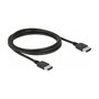 DeLOCK Cable HDMI Premium 4K 60 Hz 1,5 m Negro