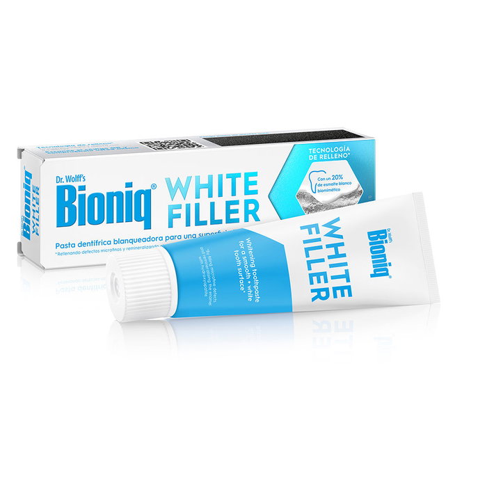 Bioniq White Filler Pasta Dental Blanqueadora con Hidroxiapatita 75 ml