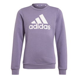 Sudadera sin Capucha Mujer Adidas G Bl Swt Violeta
