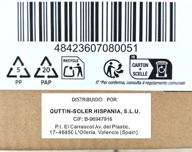 Quttin Cuchillo Multiusos Filo 11 cm (48 Unidades)