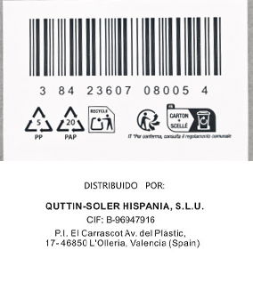 Quttin Cuchillo Multiusos Filo 11 cm (48 Unidades)